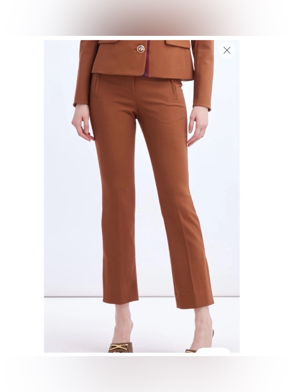 Veronica Beard Size 2 Rust Brown Dress Pants